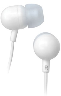 Наушники вкладыши BBK EP-1160S 1.2м белый проводные