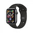 Смарт-Часы Apple Watch Series 4 GPS 44mm Space Gray Aluminum Case with Black Sport Band (MU6D2)