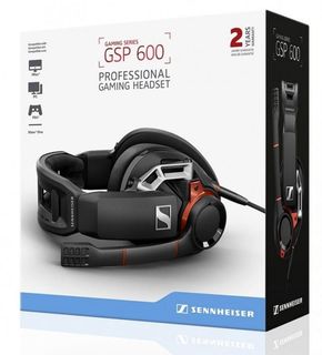 Гарнитура Sennheiser GSP 600 черный 2.5м накладные (507263)