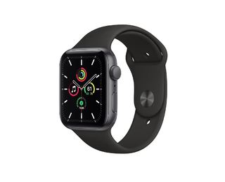 Смарт-Часы Apple Watch SE 44mm Space Gray Aluminum Case with Black Sport Band MYDT2 RU