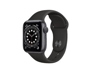 Смарт-Часы Apple Watch Series 6 40mm Space Gray Aluminum Case with Black Sport Band MG133 RU