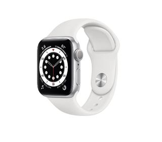 Смарт-Часы Apple Watch Series 6 40mm Silver Aluminum Case with White Sport Band (MG283)