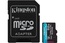 Флеш карта microSDXC 512Gb Class10 Kingston SDCG3/512GB + adapter