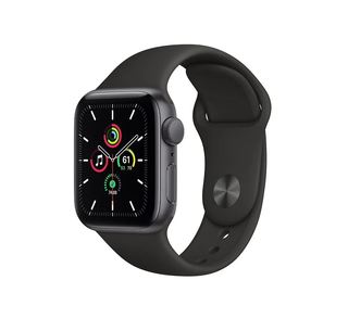 Смарт-Часы Apple Watch SE 40mm Space Gray Aluminum Case with Black Sport Band MYDP2 RU