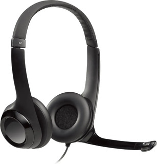 Гарнитура Logitech Headset H390 USB Black 981-000803