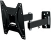 Кронштейн Kromax OPTIMA-204 для ТВ 15"-42", настенный поворотно-выдвижной, до 25 кг, черный