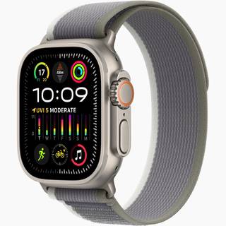 Смарт-Часы Apple Watch Ultra 2 49 мм Titanium Case, Green Gray Trail Loop, M/L
