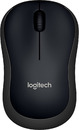 Беспроводная мышь Logitech B220 черный оптическая (1000dpi) Silent USB (2but)