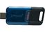 Флеш Диск USB-C  128Gb Kingston DataTraveler 80M DT80M/128GB серебристый/черный