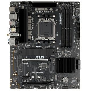 Материнская плата MSI PRO B650-S WIFI Socket AM5 AMD B650 4xDDR5 ATX AC`97 8ch(7.1) 2.5Gg RAID+HDMI+DP