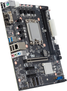 Материнская плата IRU H610M-VHD/D4M.2 Soc-1700 Intel H610 2xDDR4 mATX AC`97 6ch(5.1) GbLAN+VGA+HDMI+DP