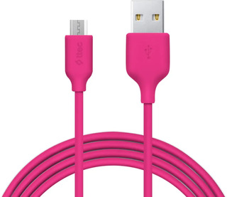 Кабель TTEC MicroUSB Pink 120cm (2DK7530P)