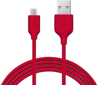 Кабель TTEC MicroUSB Red 120cm (2DK7530K)
