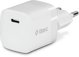Сетевое з/у TTEC SmartCharger 30W PD USB-C Travel Charger White 2SCP03B