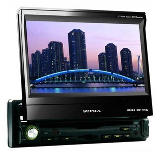 Автомагнитола DVD Supra SWM-745 USB SD MP3 TFT 7'' TV-tuner 1din