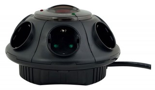 Сетевой фильтр Ippon BU-252B 5M 6 розеток чёрный. 5m