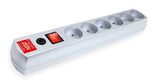 Сетевой фильтр MOST R 6 розеток 5м металл