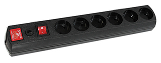 Сетевой фильтр MOST R 6 розеток 5м черный