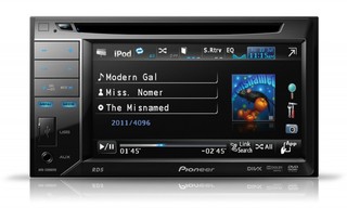 Автомагнитола DVD Pioneer AVH-2300DVD 2din