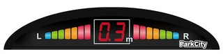 Парковочный Радар ParkCity Riga 420/106 черный