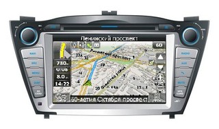 Автомагнитола DVD Velas V-HX35G 7" 2din USB SD (for Hyundai ix35)