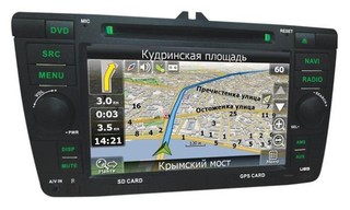 Автомагнитола DVD Velas V-SOG 7" 2din USB SD (for Skoda)