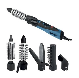 Фен-Щетка Scarlett SC-278 голубой