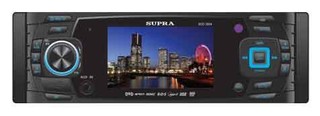 Автомагнитола DVD Supra SDD-3004 USB SD MP3 MPEG4 WMA TFT 3''