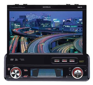 Автомагнитола DVD Supra SWM-770 USB SD MP3 TFT 7'' TV-tuner 1din