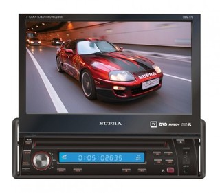Автомагнитола DVD Supra SWM-774 USB SD MP3 TFT 7'' TV-tuner 1din