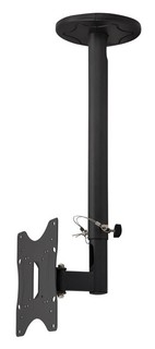 Кронштейн Kromax COBRA-1 для жк тв 15"-37", потолочный, 2 ст. свободы, до 30 кг, серый