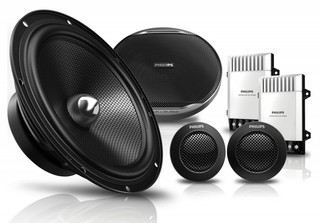 Колонки автомобильные Philips CSP652/51 компонентные 16.5см 240Вт