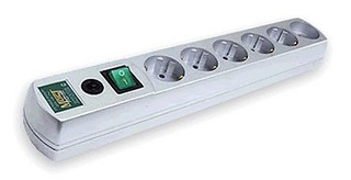 Сетевой фильтр MOST RG 6 розеток 5м металл