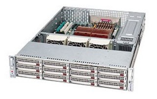 Корпус SuperMicro CSE-826E1-R800LPB 2U 12x3.5"SAS/SATA Bays, 2x800W, Rail