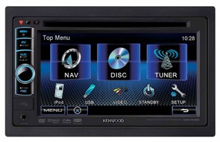 Автомагнитола DVD Kenwood DDX-3058 2din 6"