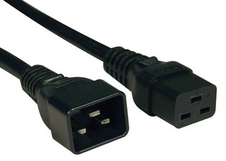 Кабель Tripplite (P036-006) AC Power Cord, C19/C20, 250V, 20A, 12 Awg, SJT- 6 ft