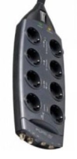 Сетевой фильтр Belkin 8-outlet. 2.0m cord.3060J/275k/120KA/AV (F9A802en2M-F)