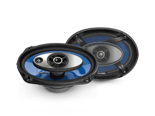 Колонки автомобильные Hyundai H-CSA694, коаксиальные, 220Вт