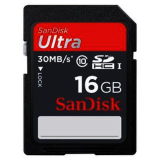Флеш карта SDHC 16 Class10 Sandisk Ultra SDSDU-016G-U46