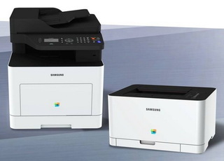 МФУ Samsung лазерный цветной CLX-3300/XEV А4 18/18стр/мин(цветная печать/копир/сканер)