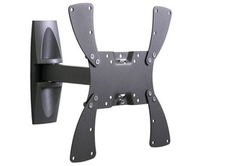 Кронштейн Holder LCDS-5020 белый для ТВ 10-40" настенный, +15°, поворот 100° (до 30кг)