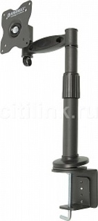 Кронштейн Kromax OFFICE-1 для мониторов 13"-26", настол., 3 ст. наклон, до 10 кг, темно-серый