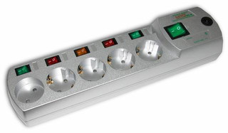 Сетевой фильтр MOST ERG 2м, металл