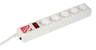 Сетевой фильтр Power Cube SPG-B-15-WHITE 5m белый 5 розеток