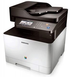 МФУ Samsung лазерный цветной CLX-4195FW/XEV А4 18/18стр/мин(цвет печать/копир/сканер/факс)сеть Wi-Fi