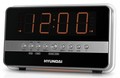 Радиобудильник Hyundai H-1549 серебро с оранжевым