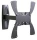 Кронштейн Holder LCDS-5020 черный глянец для ТВ 10-40" настенный, +15°, поворот 100° (до 30кг)