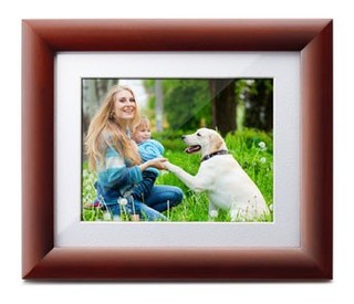 Цифровая фоторамка ViewSonic TFT 8” 800x600 VFD824-10E Cherry wood