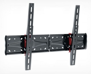 Кронштейн Holder PTS-4016 черный глянец для 20-65" настенный, +3/-10° (до 90кг)