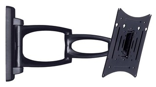 Кронштейн OMB Lunar-3 для ТВ 10"-37" настенный 4 ст. наклон до 30 кг черный